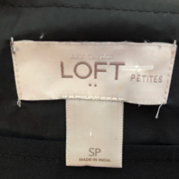 Loft multicolor striped dress SP & M - Picture 5 of 6